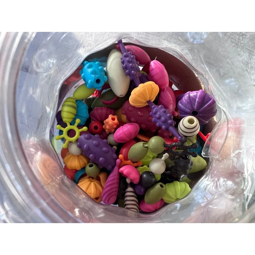 B Jewelry Pop Arty Beads Jar Kit B Jeweled B Inventive B Poppy‎ Craft Beads